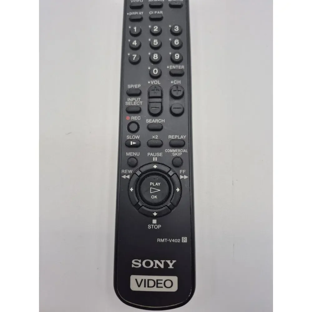 Genuine OEM Sony RMT-V402 Black Remote Control